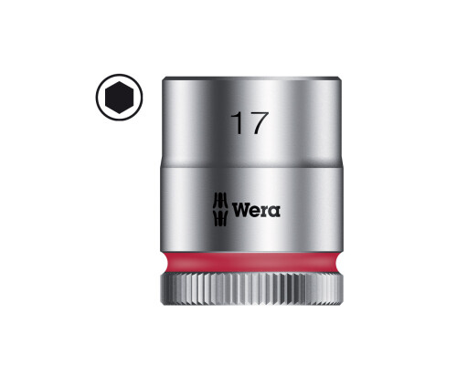 Nástrčná hlavice barevná Wera 8790 HMB 6-ti hran 3/8", 17mm WeraW003562