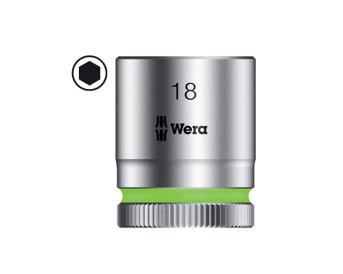 Nástrčná hlavice barevná Wera 8790 HMB 6-ti hran 3/8", 18mm WeraW003563