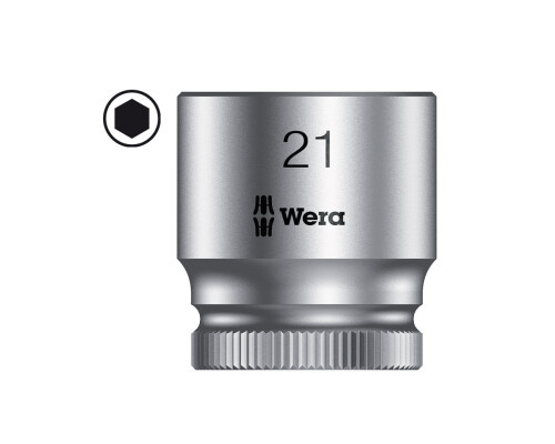 Nástrčná hlavice Wera 8790 HMB 6-ti hran 3/8", 21mm WeraW003566