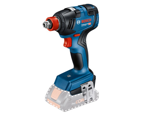 AKU rázový utahovák Bosch GDX 18V-200, 1/4"+ 1/2", solo, L-Boxx Bosch profi06019J2205