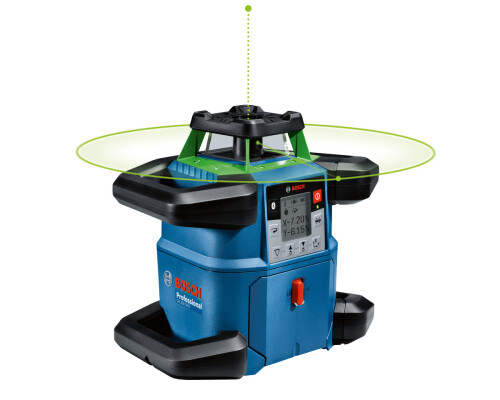 Stavební samonivelační rotační zelený laser Bosch GRL 650 CHVG Bosch profi0601061V00