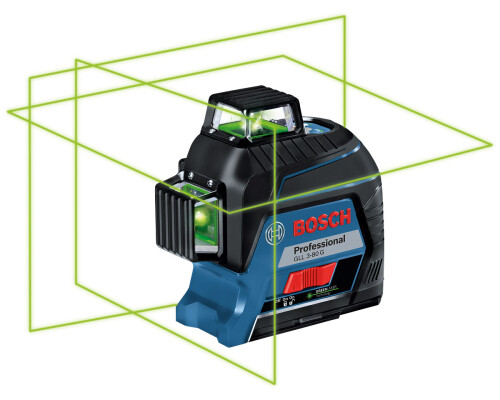 Stavební křížový laser Bosch GLL 3-80 G, kufr Bosch profi0601063Y00