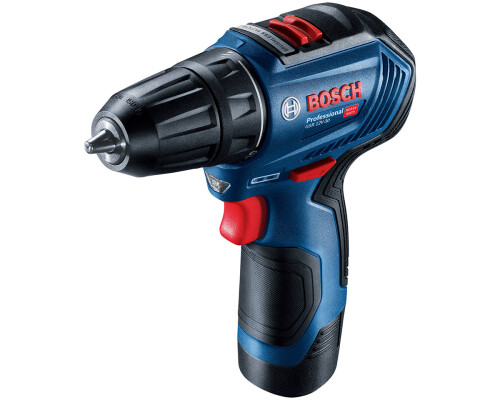 AKU vrtací šroubovák Bosch GSR 12V-30, 2x2,0Ah, kufr Bosch profi06019G9000