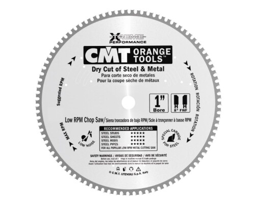 Pilové kotouče na železo a nerez CMT Industrial CMTC226000000