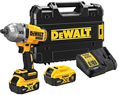 AKU rázový utahovák DeWalt DCF900, 1355/1898Nm, 1/2", 2x18V 5,0Ah, kufr DeWaltDCF900P2T-QW