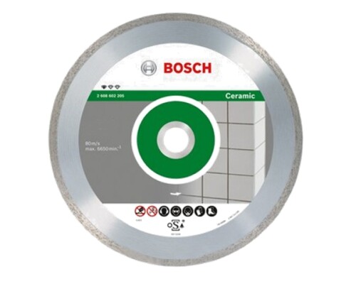 Diamantový řezací kotouč Standard for Ceramic, 230mm Bosch profi2608602205