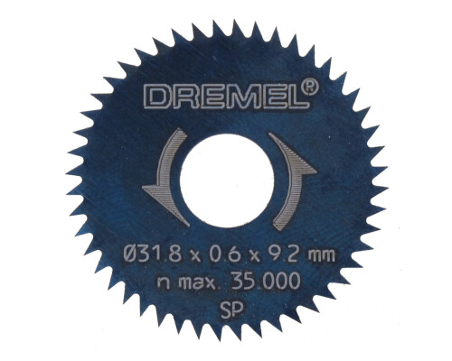 Dremel 546 řezací pilový kotouč, průměr 31,8mm, 48 zubů, 2ks Dremel26150546JB