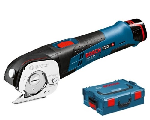 AKU univerzální nůžky Bosch GUS 12V-300, 2x2,0Ah, L-Boxx Bosch profi06019B2904