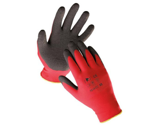 Pracovní rukavice HornBill HS-04-012 červená, velikost 8, pár Cerva0108008199080