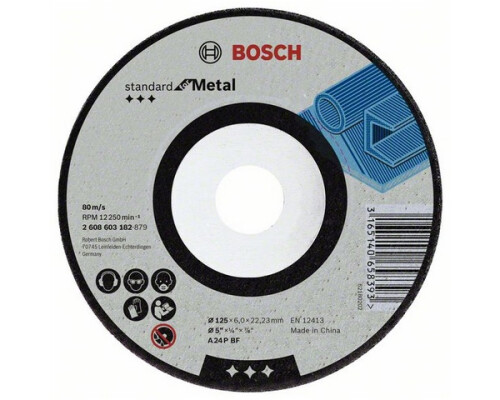 Brousící kotouč na kov Standard for Metal 115/6mm Bosch profi2608603181