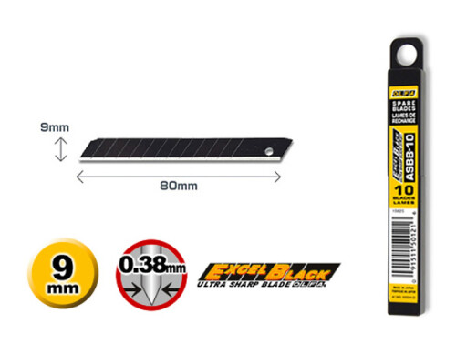Náhradní extra ostré čepele Olfa ASBB-10 (balení 10ks) OlfaOF43401