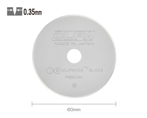 Náhradní rotační čepel OLFA RB 60H-1, průměr 60mm (1ks) OlfaOF55420