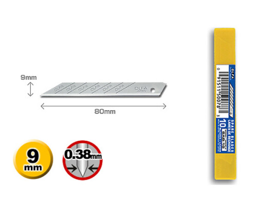 Náhradní čepele s hrotem 30° Olfa SAB-10 (balení 10ks) OlfaOF48501