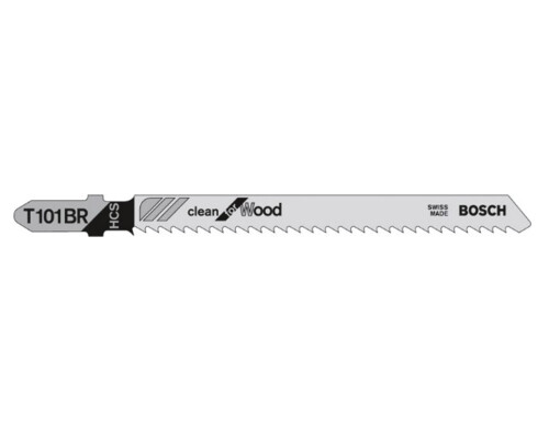 Pilový list HCS přímočaré pily na dřevo Clean WOOD T 101 BR (1ks) Bosch profi2608633623..1