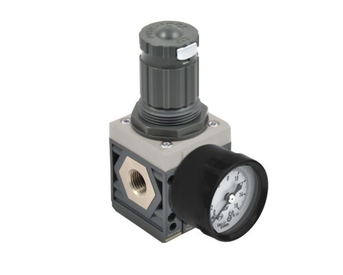 Regulátor tlaku vzduchu FRL-P, plastový, připojení 1/2"