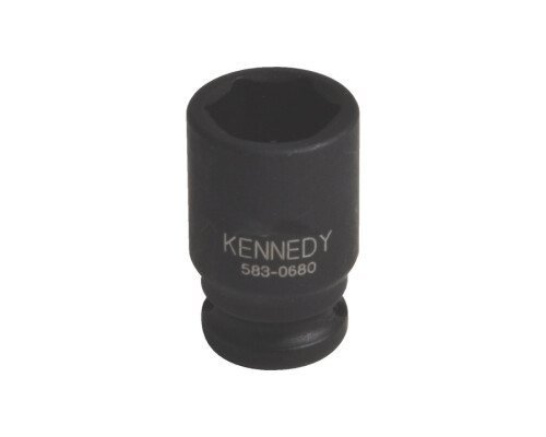 Rázová nástrčná hlavice krátká, 1/2", 21mm KennedyKEN-583-8547K