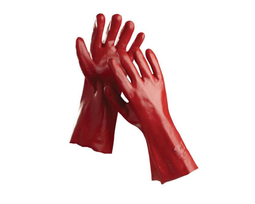 Pracovní rukavice Redstart HS-04-004 máčené v PVC, 35cm, vel. 10, pár Cerva0107005599100