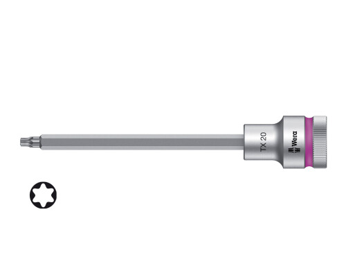 Nástrčná hlavice Wera Zyklop 8767 C HF Torx TX20, L 140mm