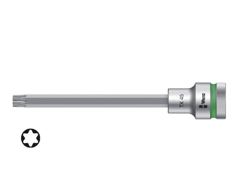 Nástrčná hlavice Wera Zyklop 8767 C HF Torx TX45, L 140mm