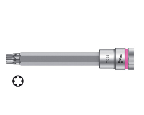 Nástrčná hlavice Wera Zyklop 8767 C HF Torx TX55, L 140mm