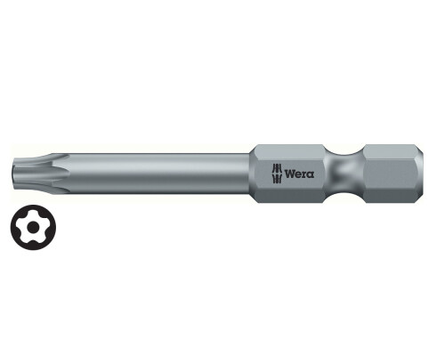 Šroubovací bit Wera 867/4 IPR Torx Plus s otvorem, 50mm, TX8 WeraW134604