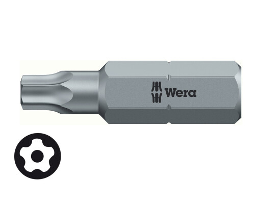 Šroubovací bit Wera 867/1 IPR Torx Plus s otvorem, 25mm, TX30 WeraW134705